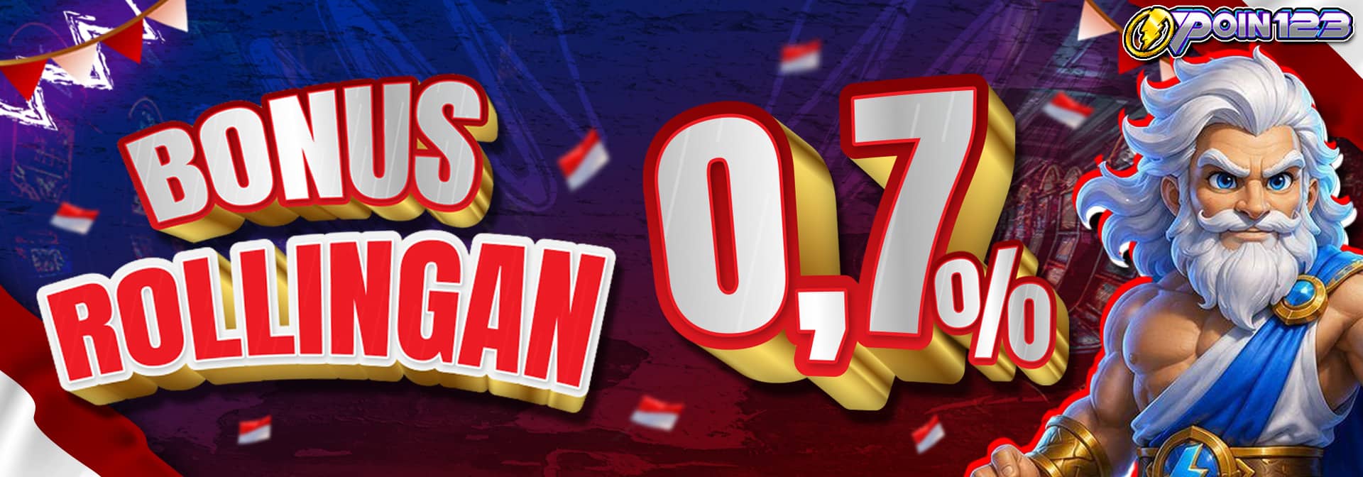BONUS ROLLINGAN MINGGUAN !