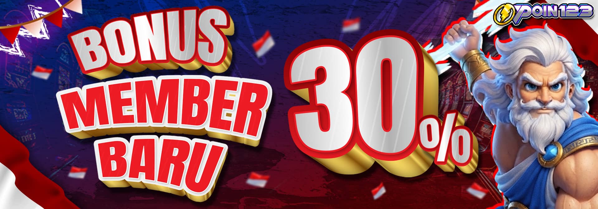 BONUS NEW MEMBER 30%