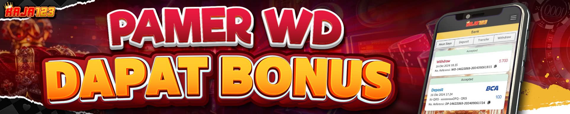 BONUS PAMER WD