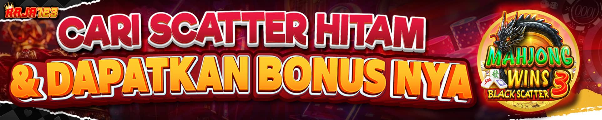 Mahjong Wins3 Scatter Hitam