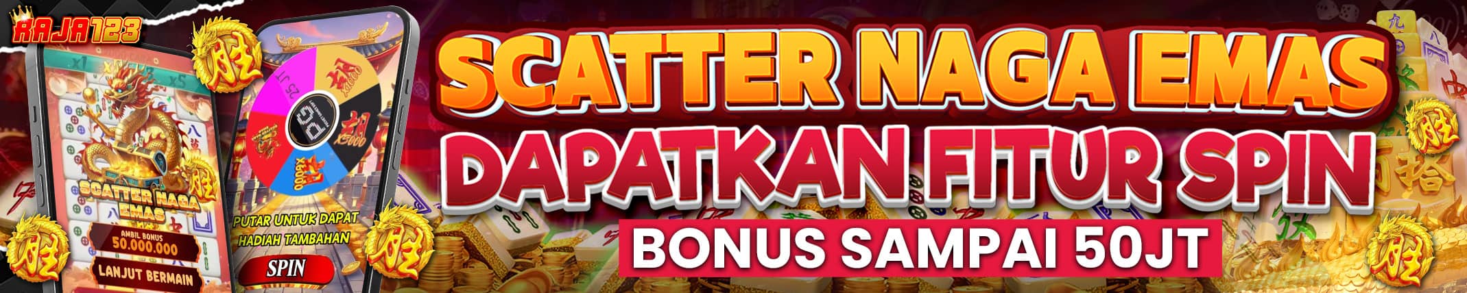 SCATTER NAGA EMAS