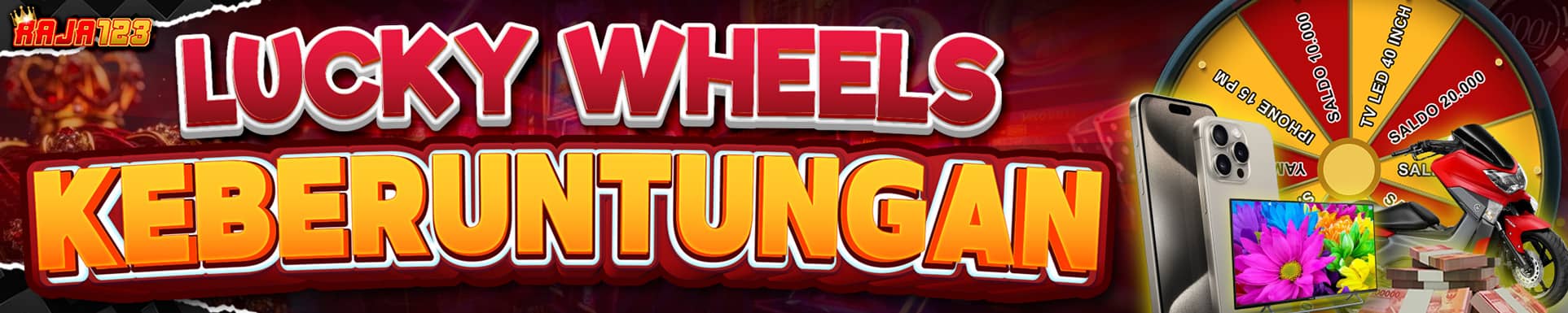 LUCKY WHEELSPIN RAJA123