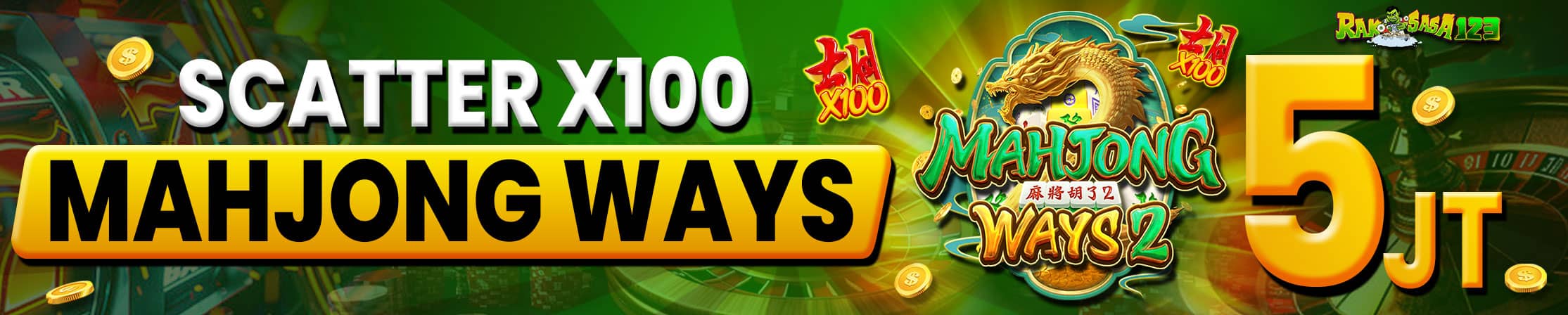 SCATTER MAHJONG WAYS X100