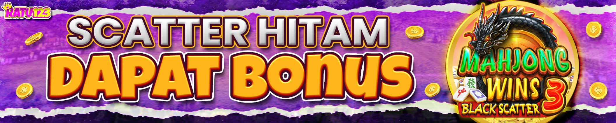 Scatter Hitam Mahjong Wins3