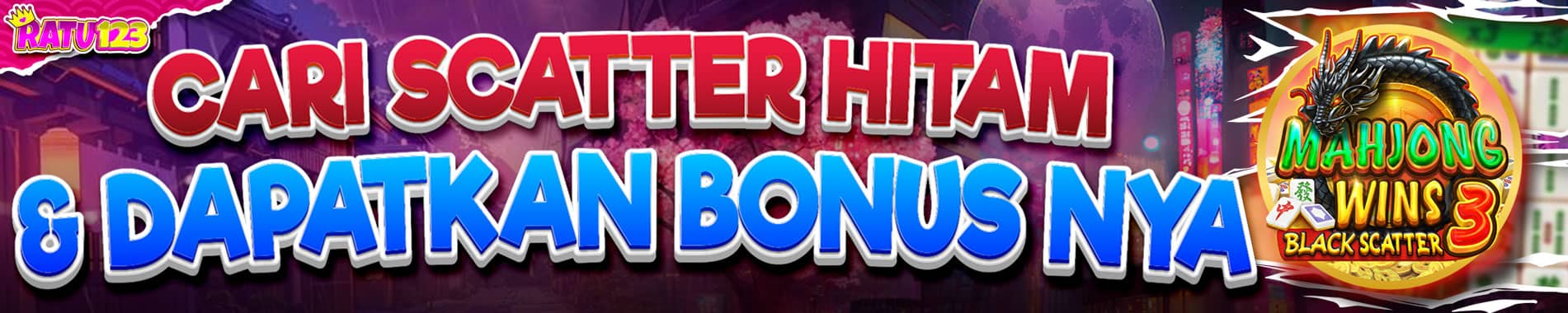 Scatter Hitam Mahjong Wins3