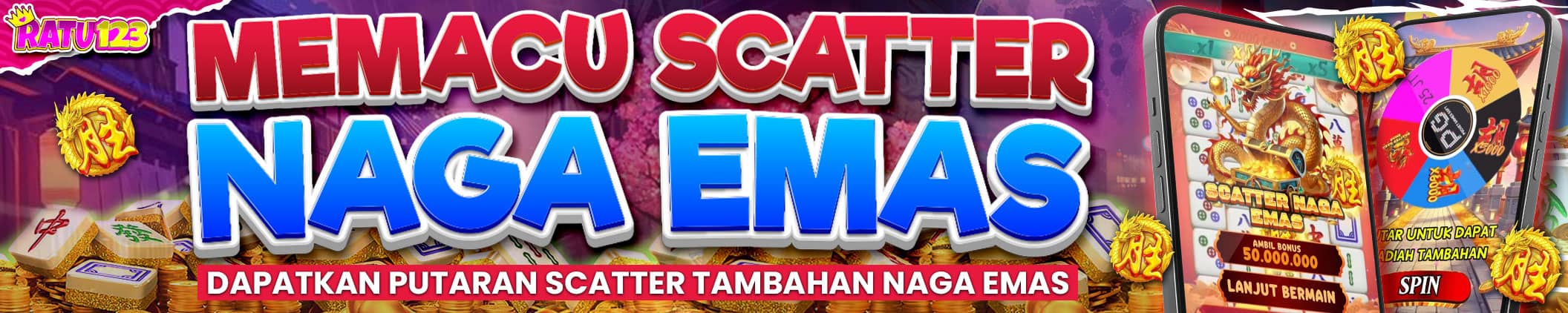 Scatter Naga Emas